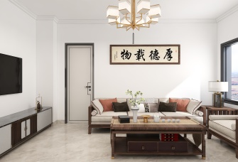 40平温馨住宅新中式风格